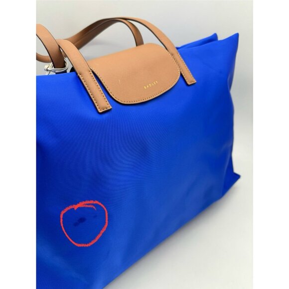 RADLEY London Essential nylon women's zip top large tote bag - Blue (Used) - Picture 11 of 13